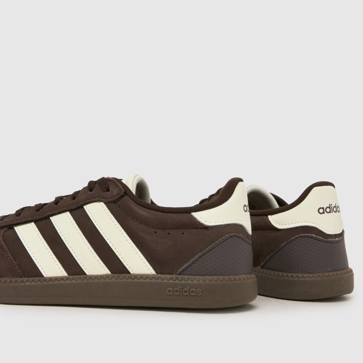 adidas Breaknet Sleek in White & Brown adidas Breaknet Sleek 7