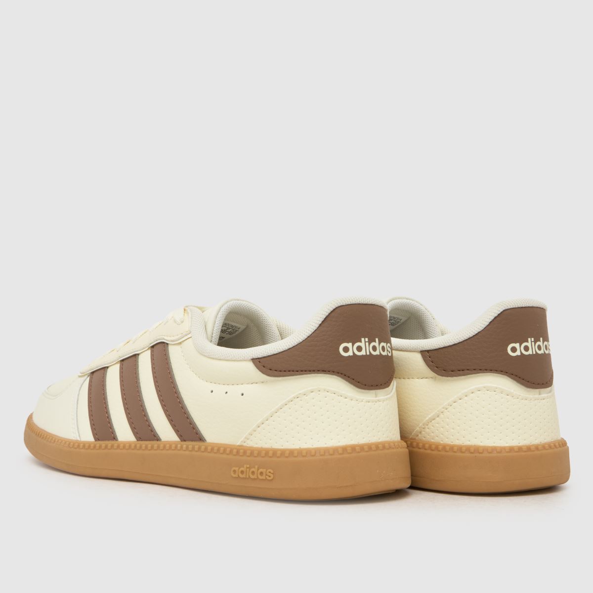 adidas Breaknet Sleek in White & Brown adidas Breaknet Sleek 7