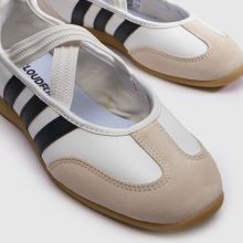 adidas Barreda Mary Jane in White & Black adidas Barreda Mary Jane,3 of 4