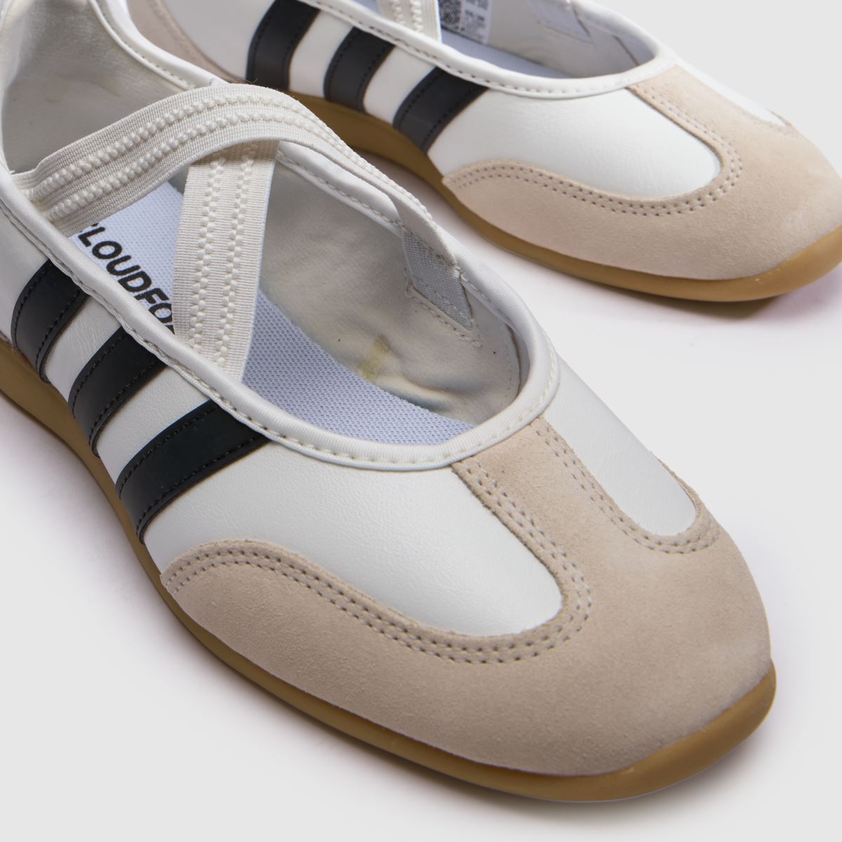 adidas Barreda Mary Jane in White & Black adidas Barreda Mary Jane 4