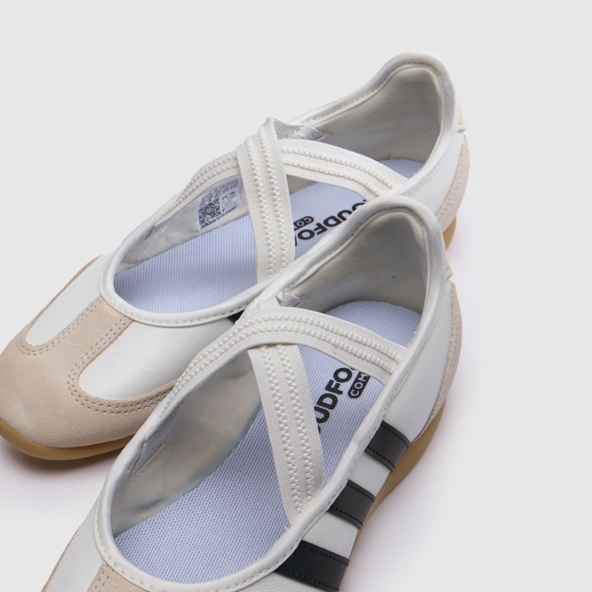 adidas Barreda Mary Jane in White & Black adidas Barreda Mary Jane 7
