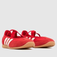 adidas Barreda Mary Jane in Red adidas adidas Barreda Mary Jane in Red,2 of 4