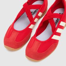 adidas Barreda Mary Jane in Red adidas adidas Barreda Mary Jane in Red,3 of 4
