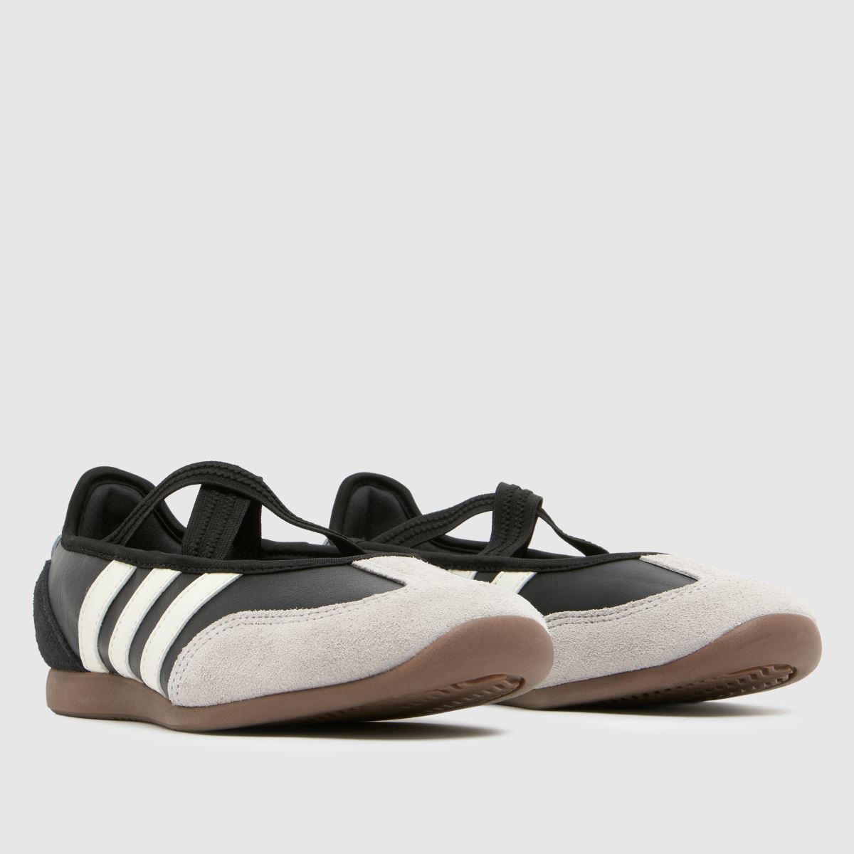 adidas Barreda Mary Jane in Black & White adidas Barreda Mary Jane 3