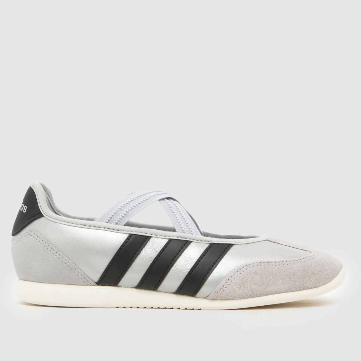 Image of adidas Barreda Mary Jane Trainers in Silver