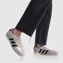adidas Barreda Mary Jane in Silver adidas Barreda Mary Jane,2 of 4