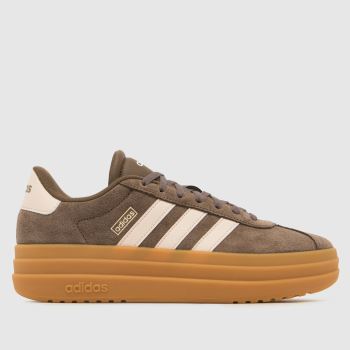 adidas Brown Multi VL Court Bold Womens Trainers