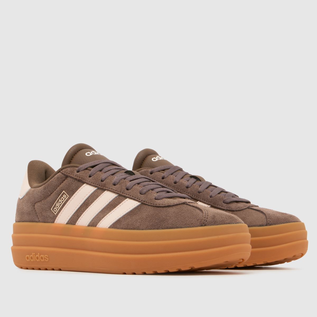 adidas VL Court Bold in Brown Multi adidas VL Court Bold 8