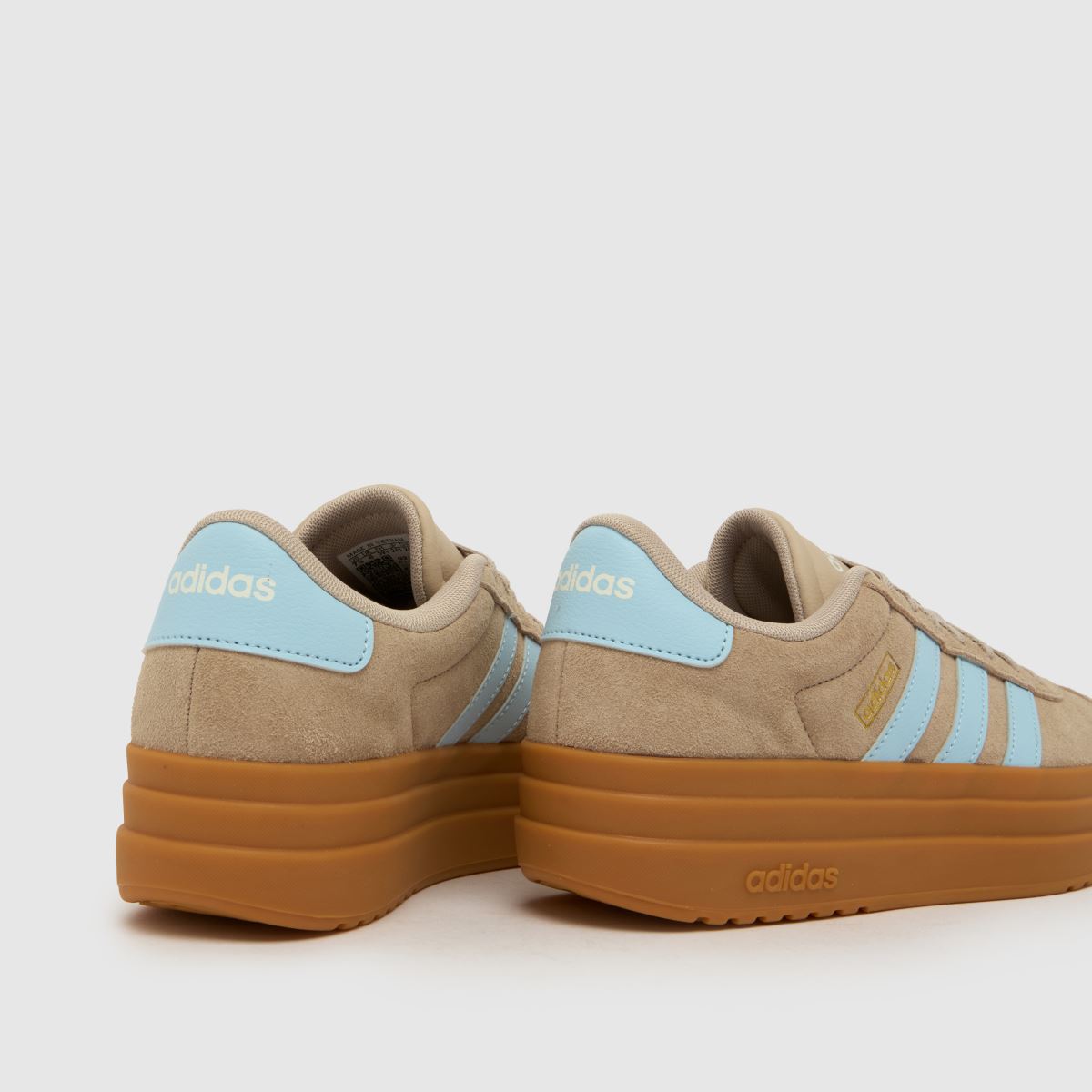 adidas VL Court Bold in Beige Multi adidas VL Court Bold 4