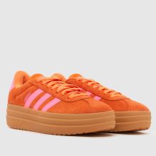 adidas VL Court Bold in Orange adidas VL Court Bold,2 of 4