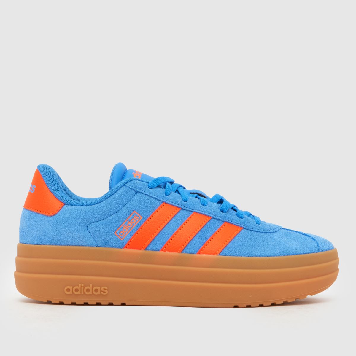 Image of adidas VL Court Bold Trainers in Blue Multi