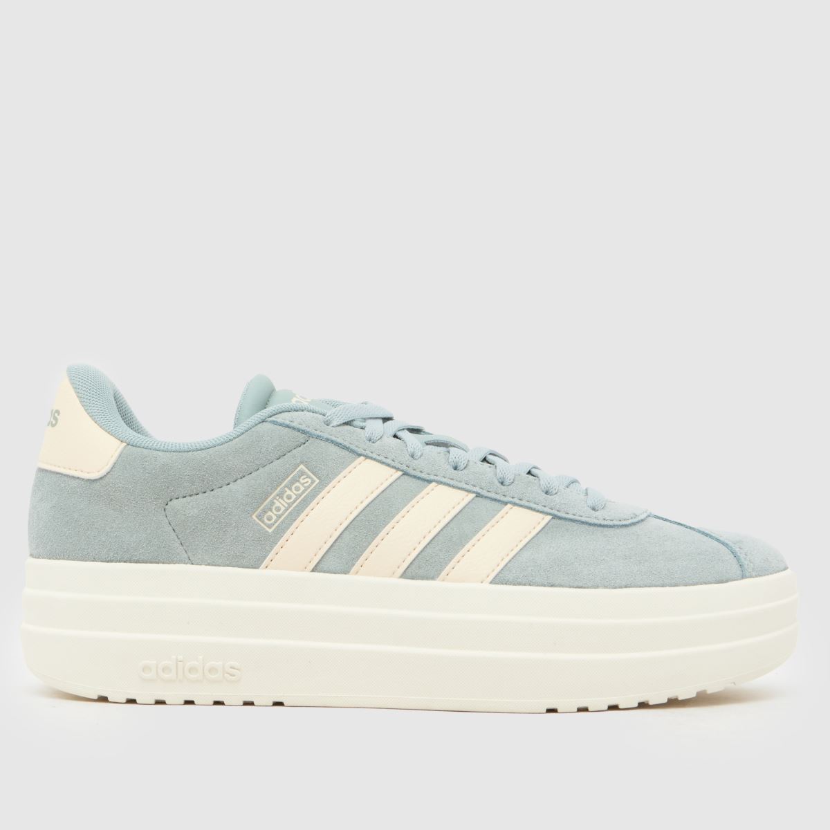 adidas VL Court Bold Trainers in Light Green