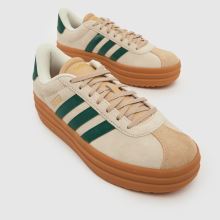 adidas VL Court Bold in Off-White Multi adidas VL Court Bold,3 of 4