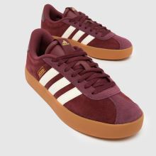 adidas VL Court 3.0 in Burgundy adidas VL Court 3.0,3 of 4