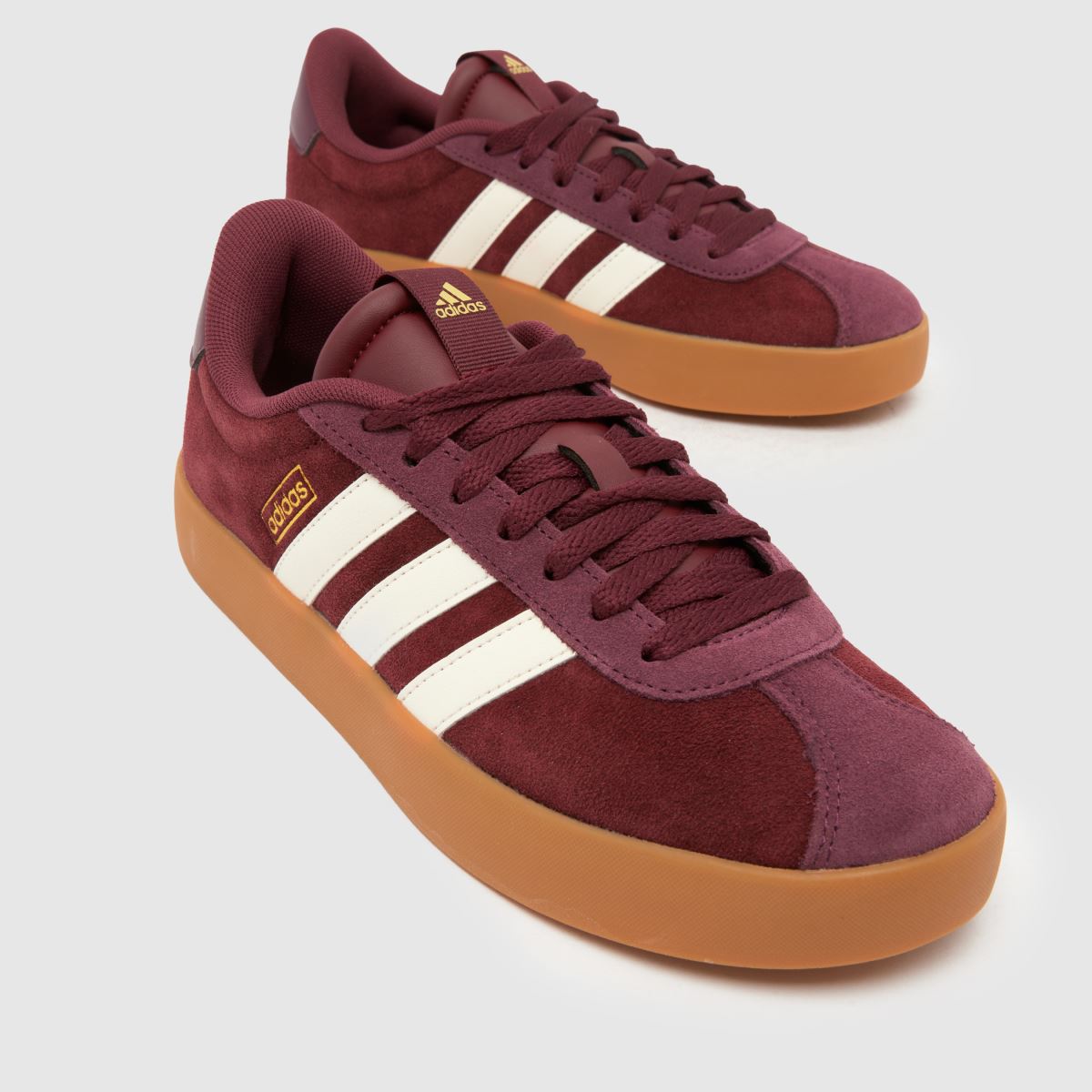 adidas VL Court 3.0 in Burgundy adidas VL Court 3.0 4