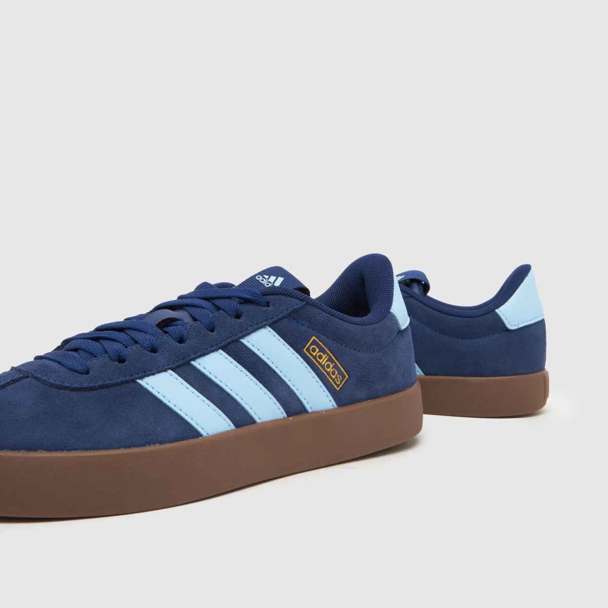 adidas VL Court 3.0 in Navy & Pl Blue adidas VL Court 3.0 7