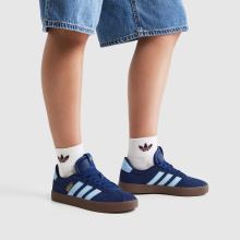 adidas VL Court 3.0 in Navy & Pl Blue adidas VL Court 3.0,2 of 4