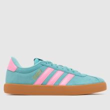adidas VL Court 3.0 in Turquoise adidas VL Court 3.0,1 of 4