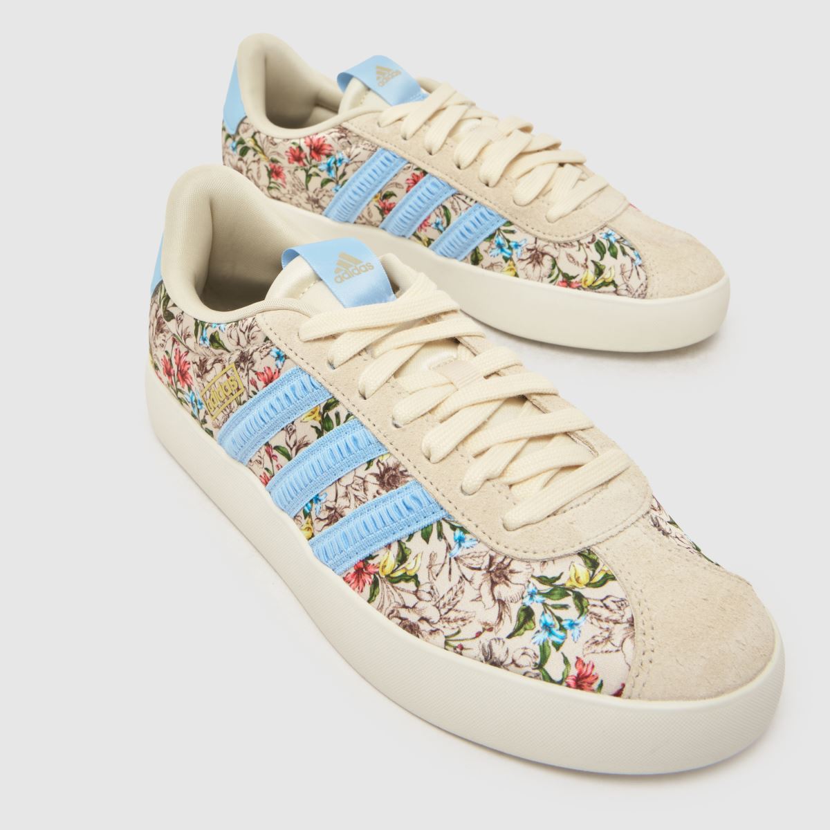 adidas VL Court 3.0 in Off-White Multi adidas VL Court 3.0 4