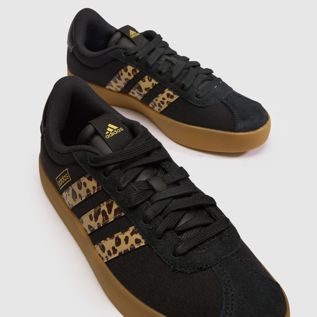 adidas VL Court 3.0 in Black Multi adidas VL Court 3.0 4