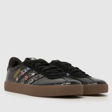 adidas VL Court 3.0 in Black Multi adidas VL Court 3.0,2 of 4