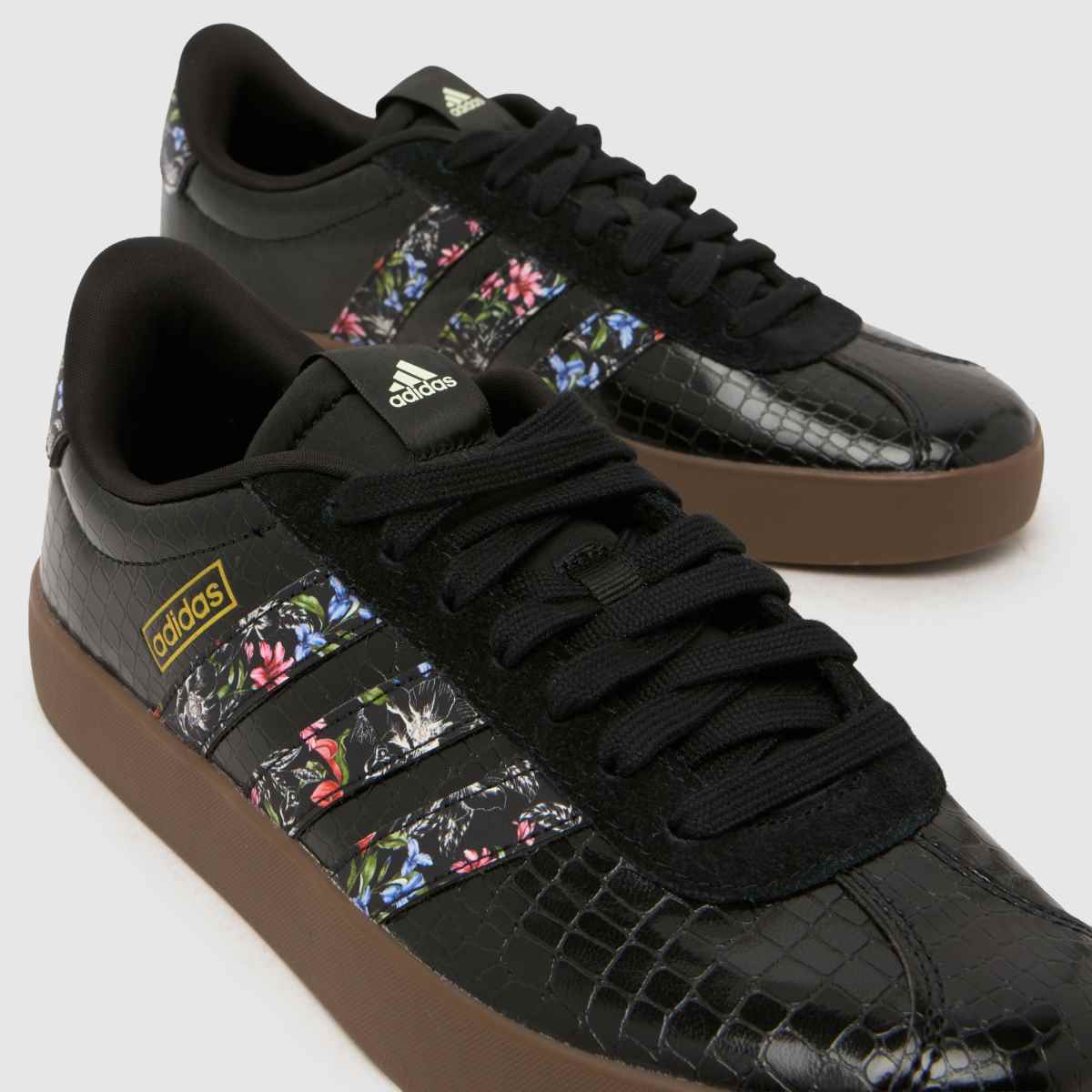 adidas VL Court 3.0 in Black Multi adidas VL Court 3.0 4