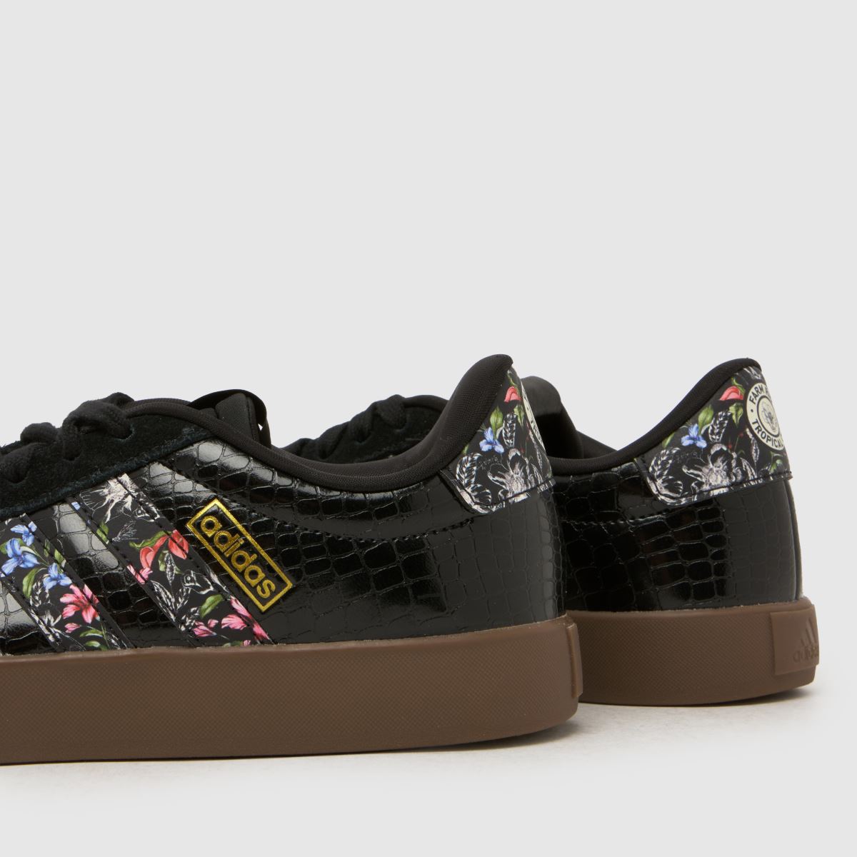 adidas VL Court 3.0 in Black Multi adidas VL Court 3.0 7