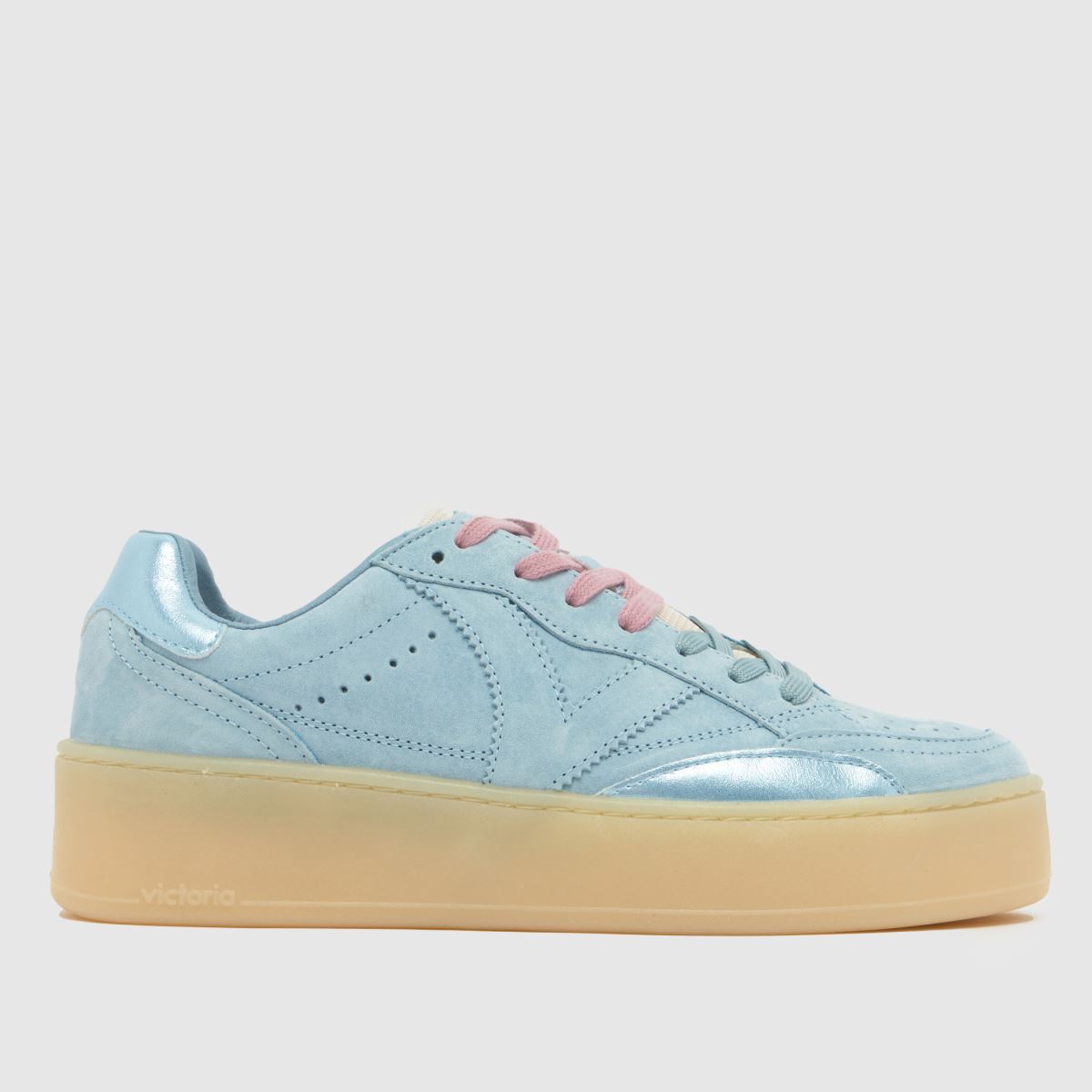 victoria Turin Trainers in Pale Blue