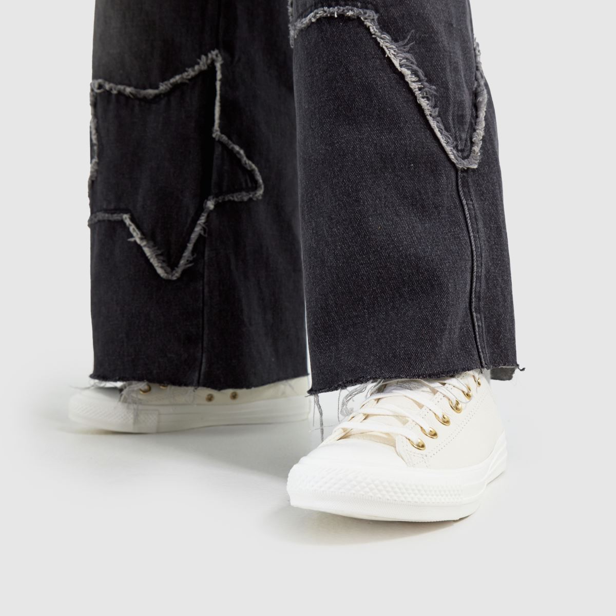 Converse All Star Ox in Off-White Multi Converse All Star Ox 8
