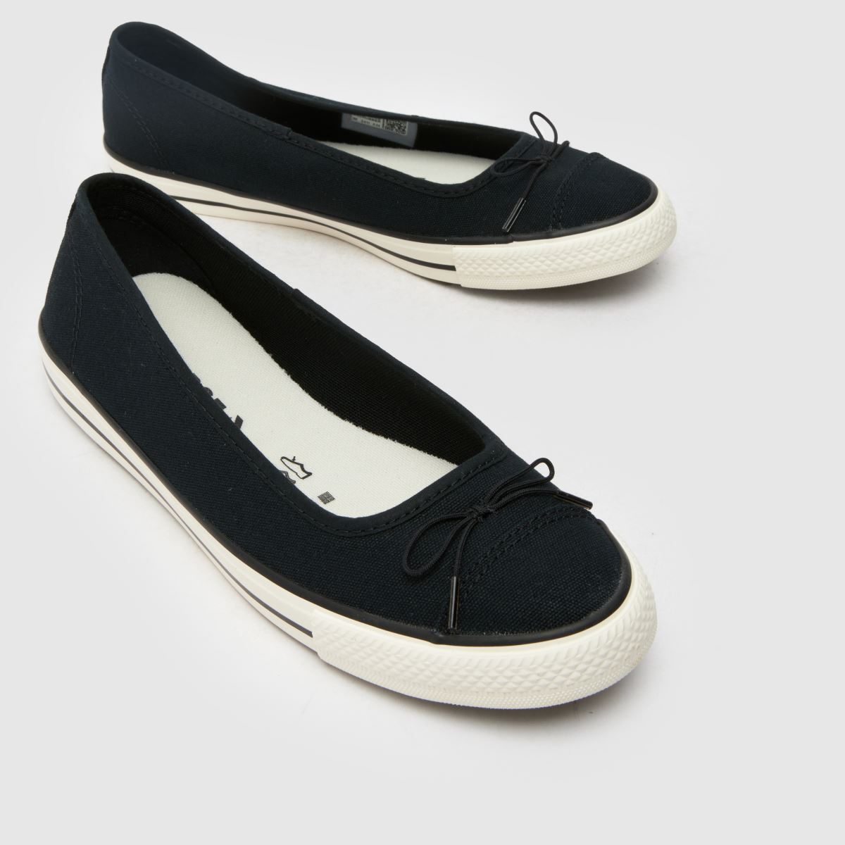 Converse Ballet Lace Slip Converse Black Pumps All Star Ballet