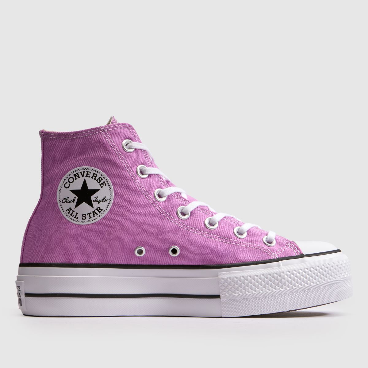 Converse All Star Lift Hi in Pink Converse All Star Lift Hi