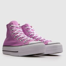 Converse All Star Lift Hi in Pink Converse All Star Lift Hi,2 of 4