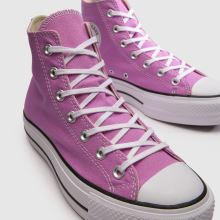 Converse All Star Lift Hi in Pink Converse All Star Lift Hi,3 of 4