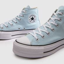 Converse Ctas Lift Hi in Pale Blue Converse Ctas Lift Hi,4 of 4