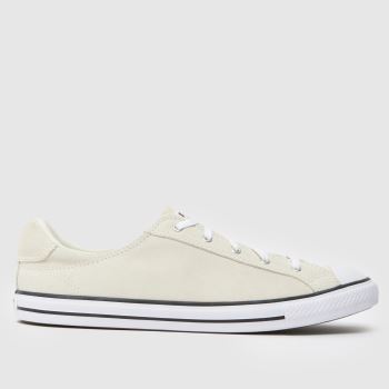 Converse Beige All Star Dainty Lucky Womens Trainers
