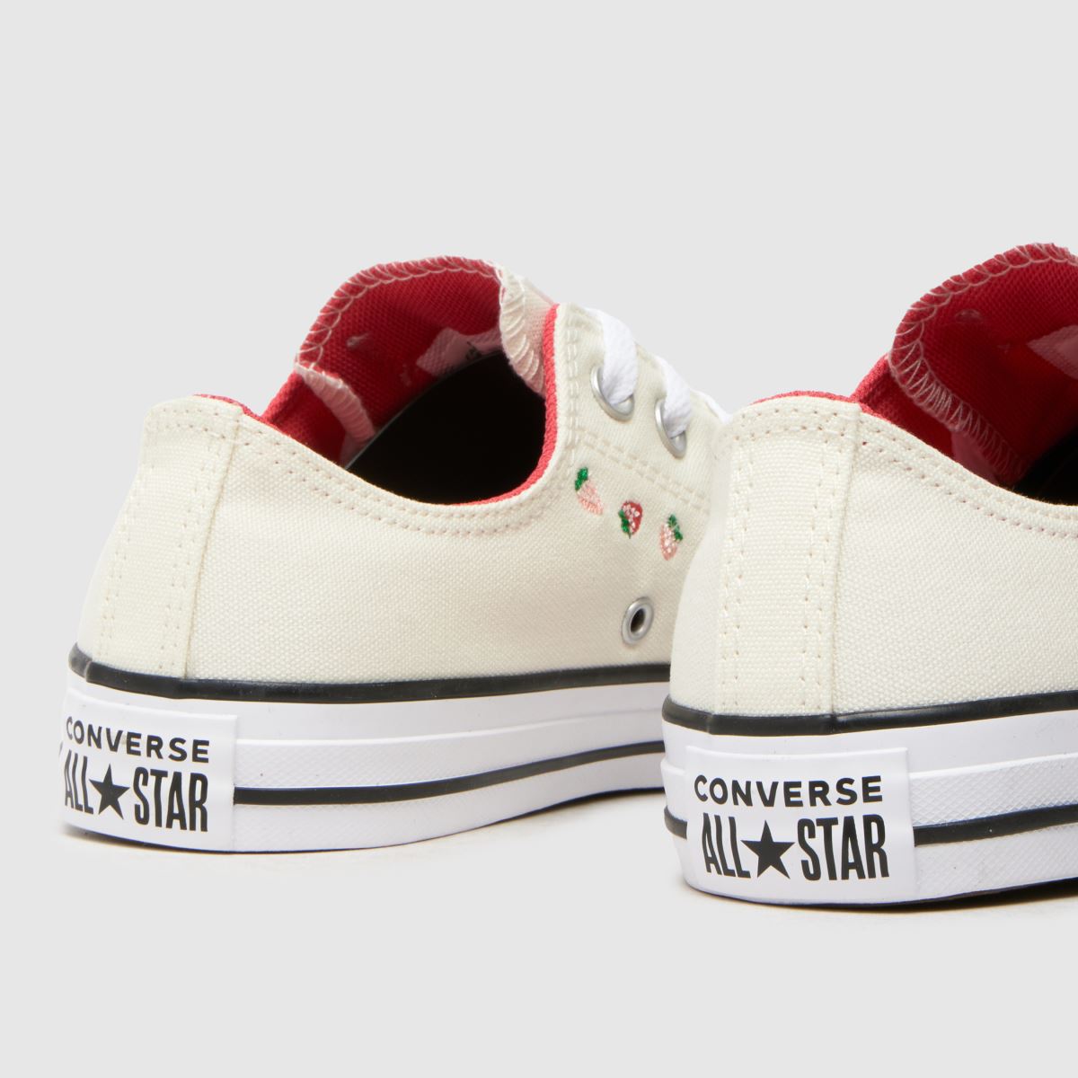 Converse All Star Ox in White & Pink Converse All Star Ox 7