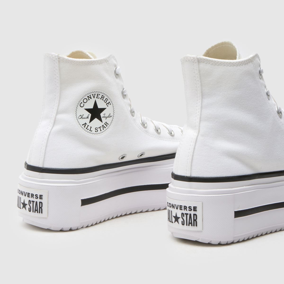 Converse All Star Lift Double Stack in White Converse All Star Lift Double Stack 7