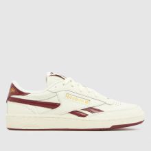 Reebok Club C Revenge in White & Burgundy Reebok Club C Revenge,1 of 4