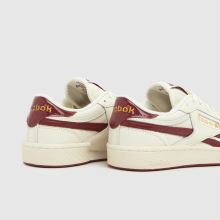 Reebok Club C Revenge in White & Burgundy Reebok Club C Revenge,4 of 4
