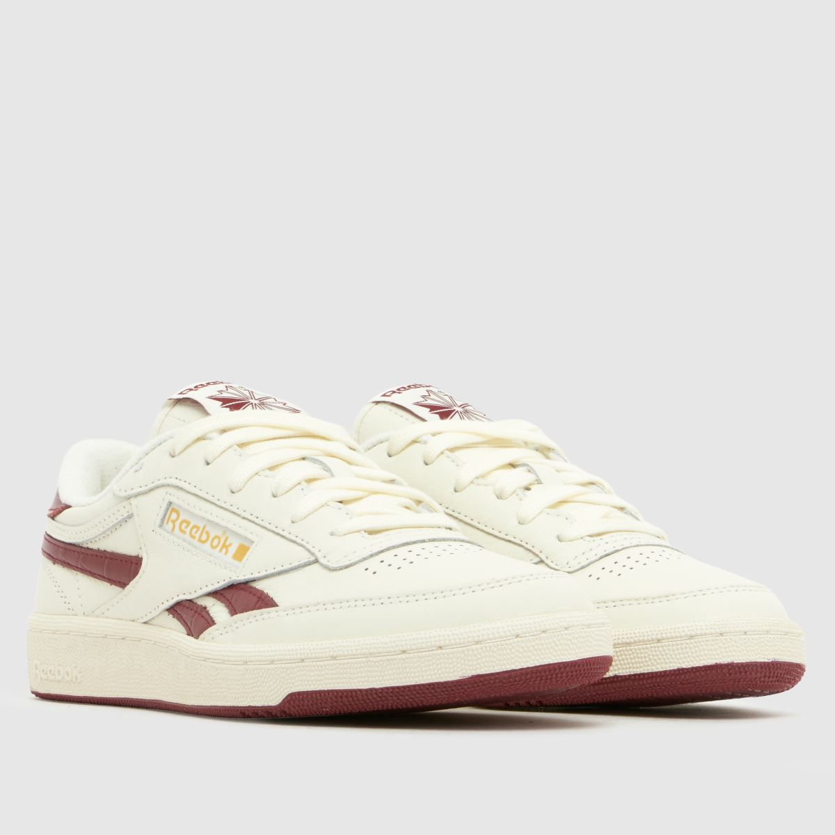 Reebok Club C Revenge in White & Burgundy Reebok Club C Revenge 8
