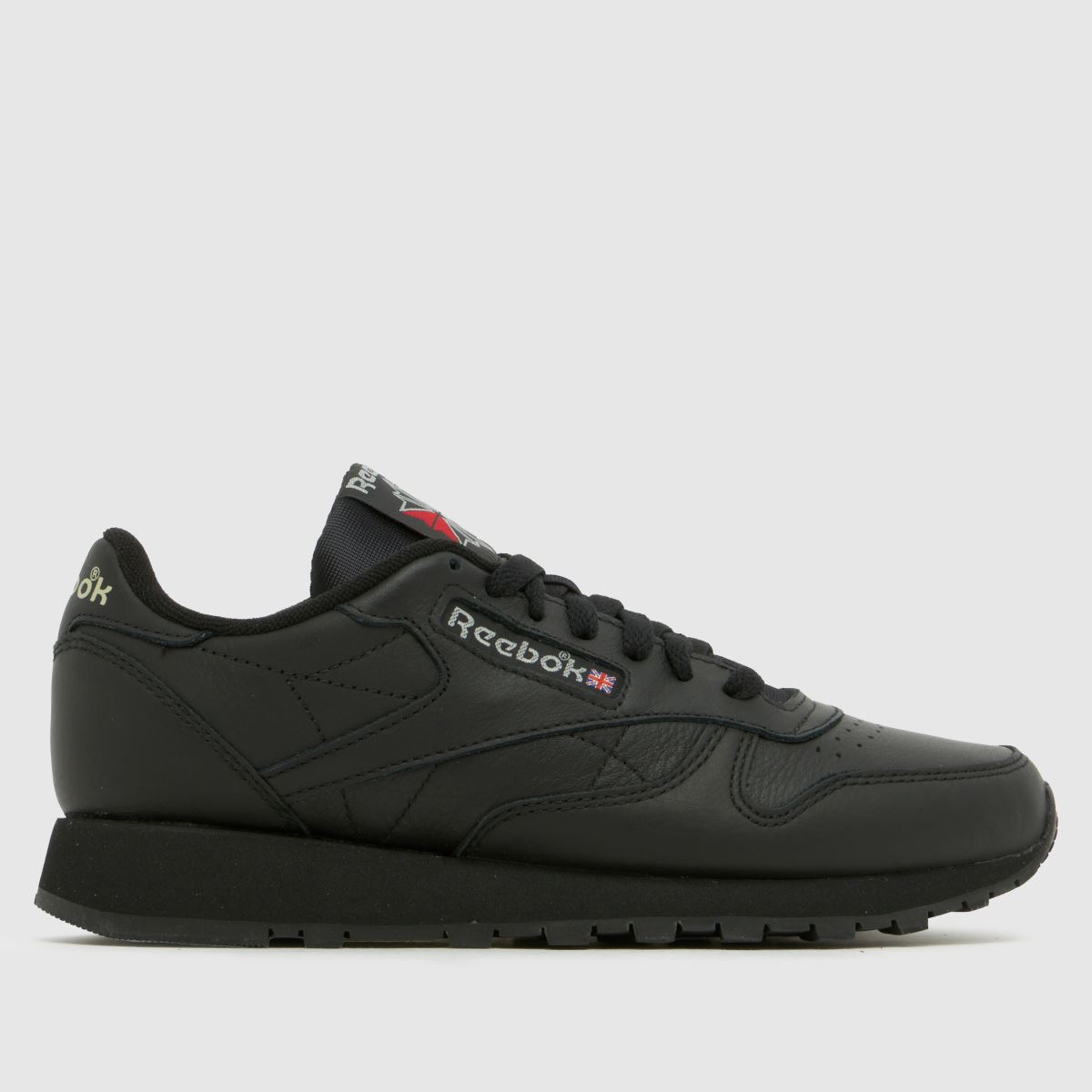 Reebok Classic Leather Trainers in Black