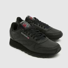 Reebok Classic Leather in Black Reebok Classic Leather,3 of 4