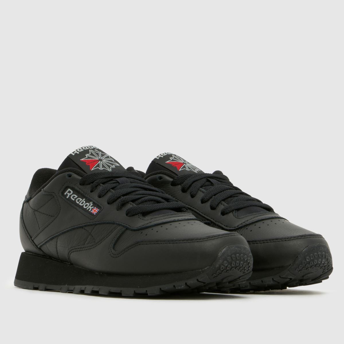 Reebok Classic Leather in Black Reebok Classic Leather 8