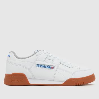 Reebok White Multi Workout Plus Womens Trainers