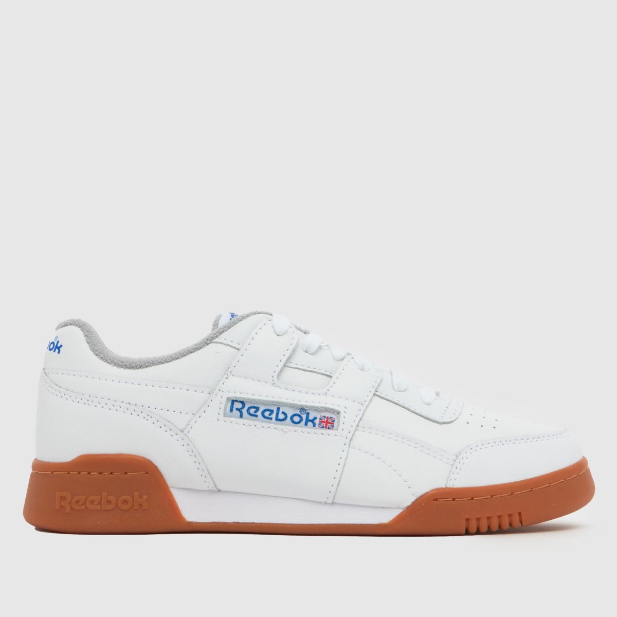 Reebok Workout Plus Trainers in White Multi