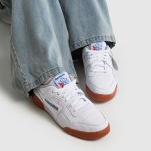 Reebok Workout Plus in White Multi Reebok Workout Plus,2 of 4