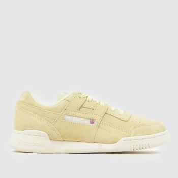 Reebok Pale Yellow Workout Plus Womens Trainers