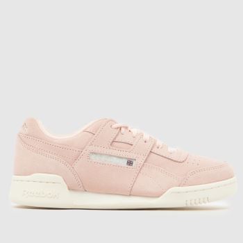 Reebok Pale Pink Workout Plus Womens Trainers