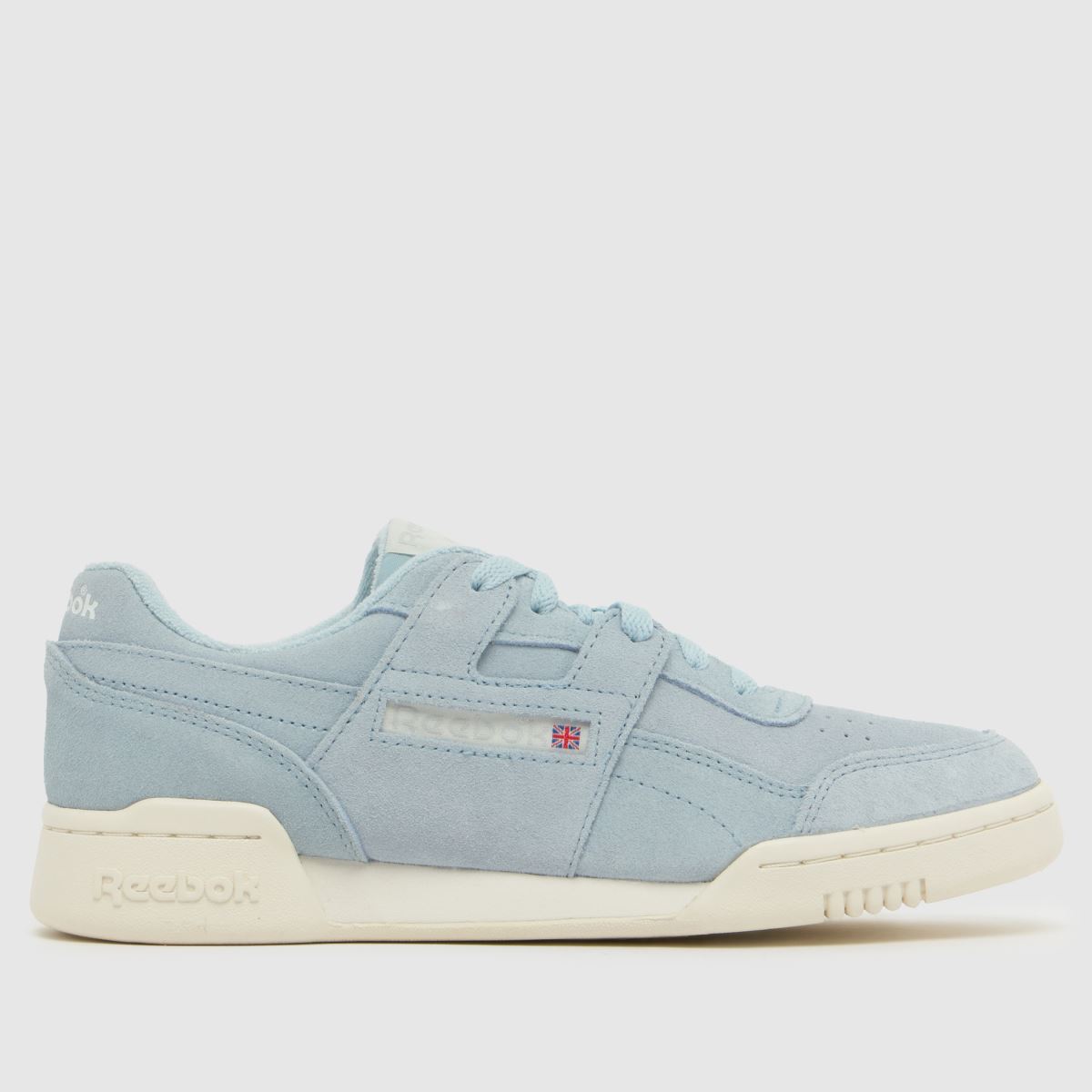 Reebok Workout Plus Trainers in Pale Blue