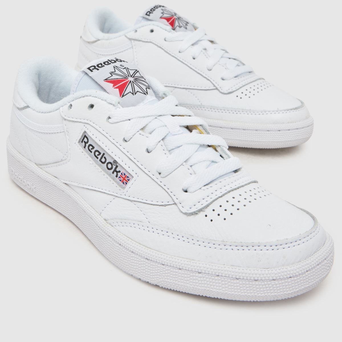 Reebok Club C 85 in White & Black Reebok Club C 85 4